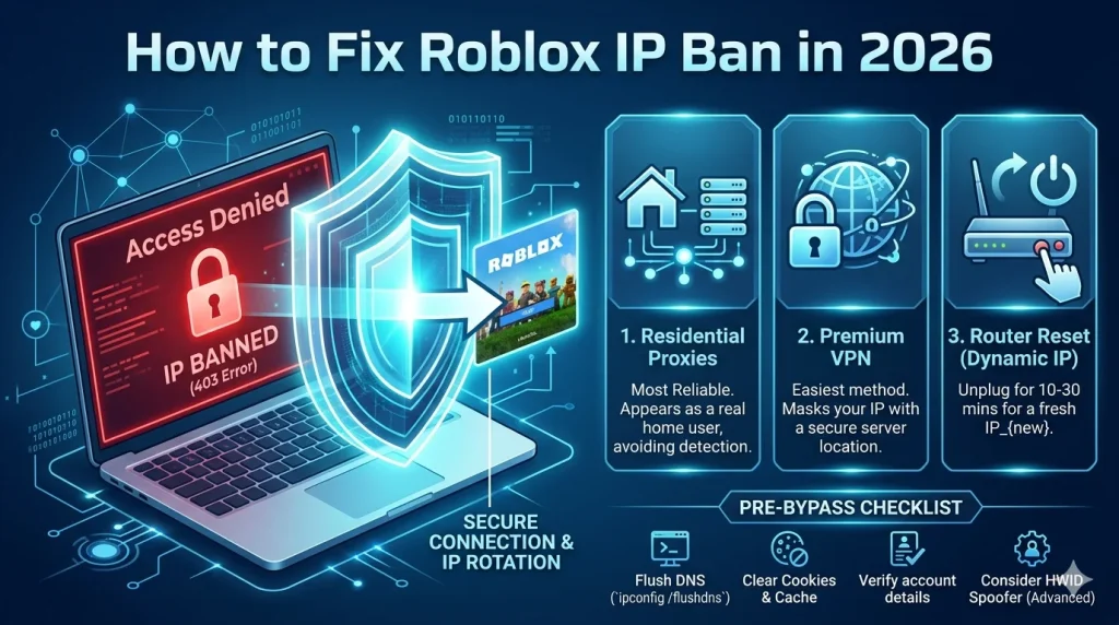 Roblox IP Ban: How to Get Unbanned and Play Again in 2026