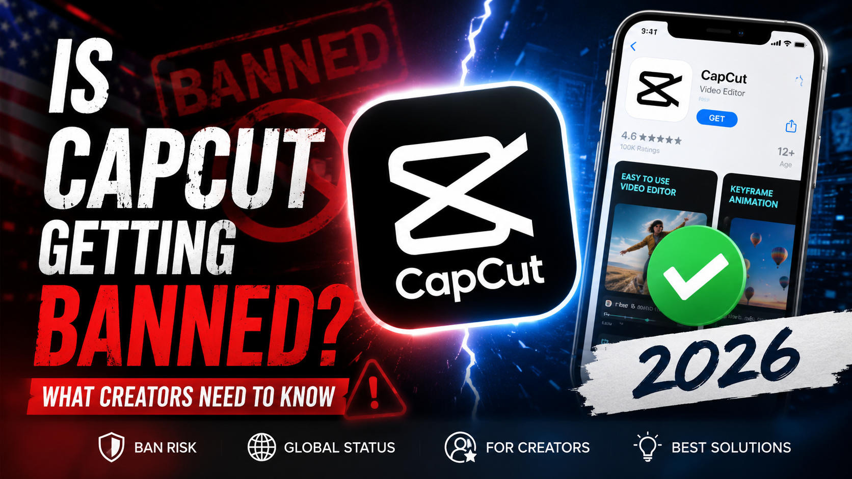 Is CapCut Getting Banned? What Creators Need to Know in 2026