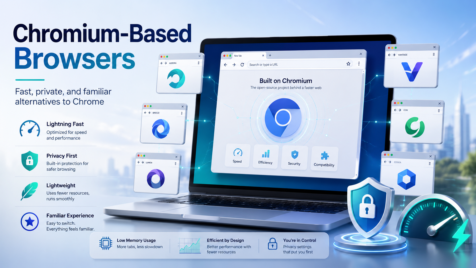 Top Chromium Based Browsers: Fast Chrome Alternatives