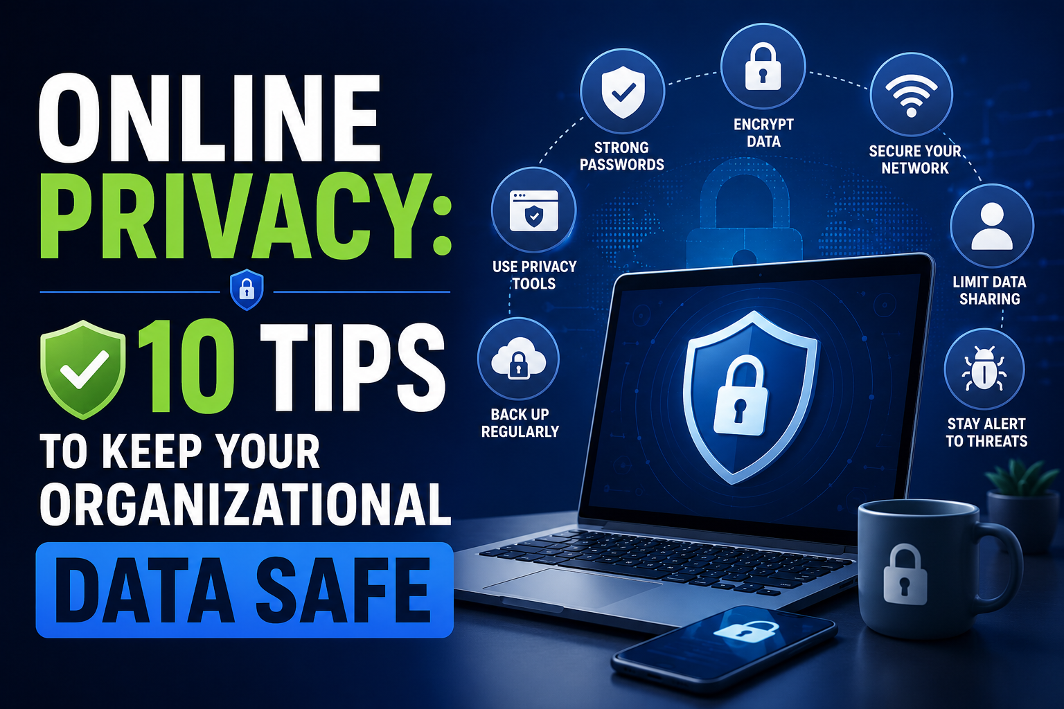 Online Privacy: 10 Tips to Keep Your Organizational  Data Safe 