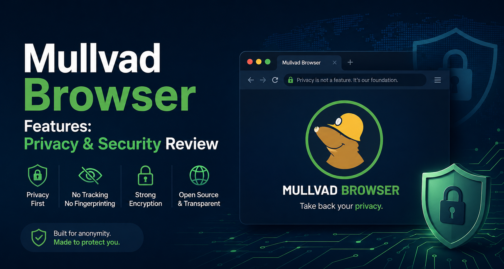 Mullvad Browser Review: Features, Privacy & Security (2026)