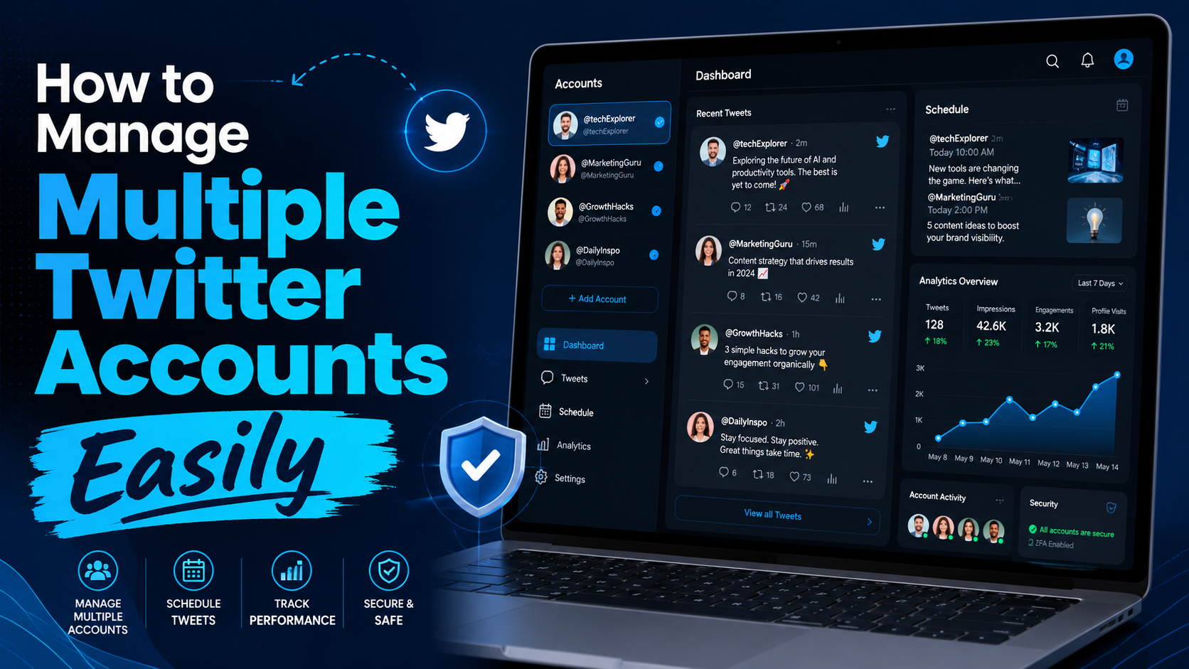 How to Manage Multiple Twitter Accounts Easily