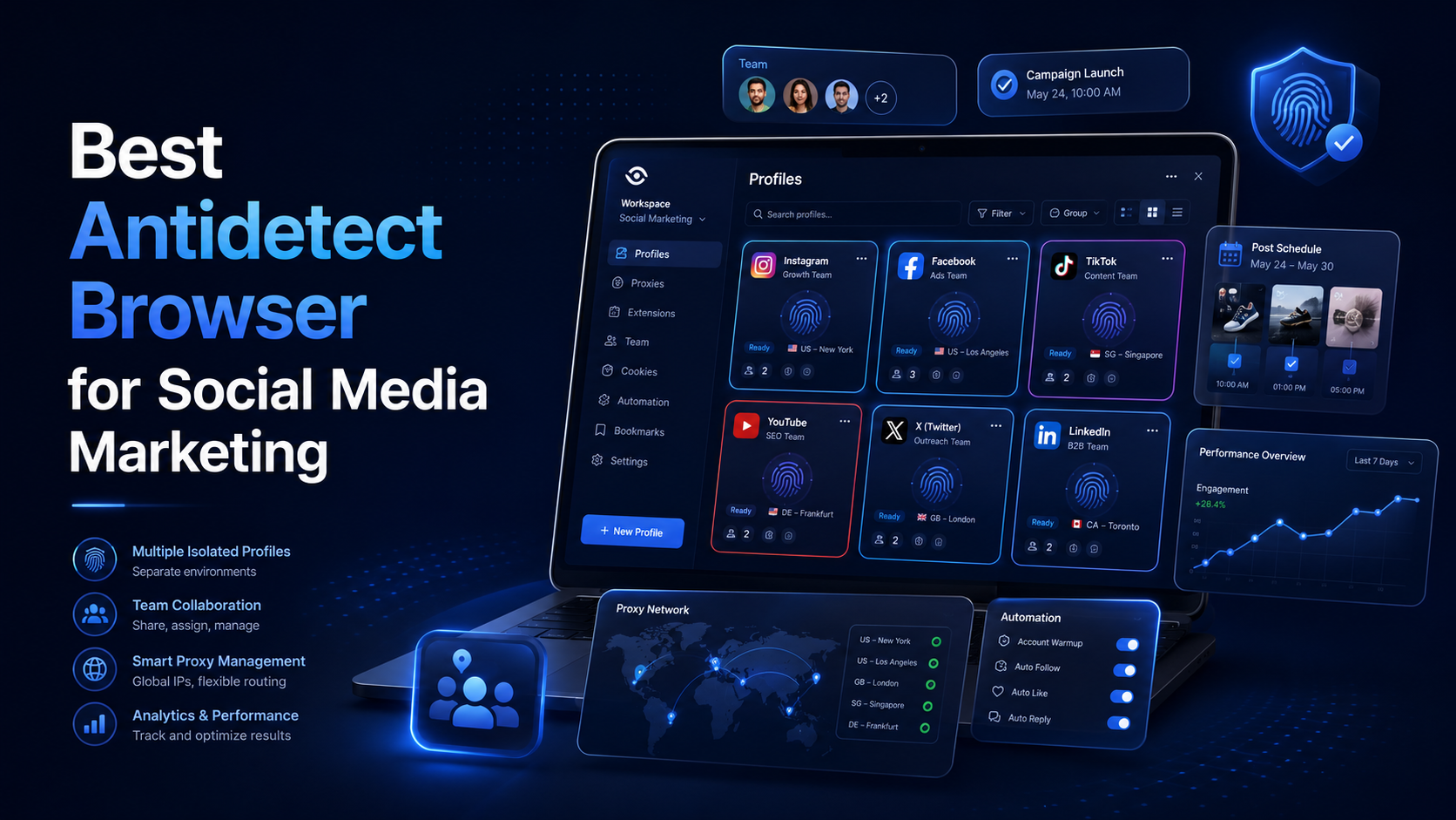 Best Antidetect Browser for Social Media Marketing
