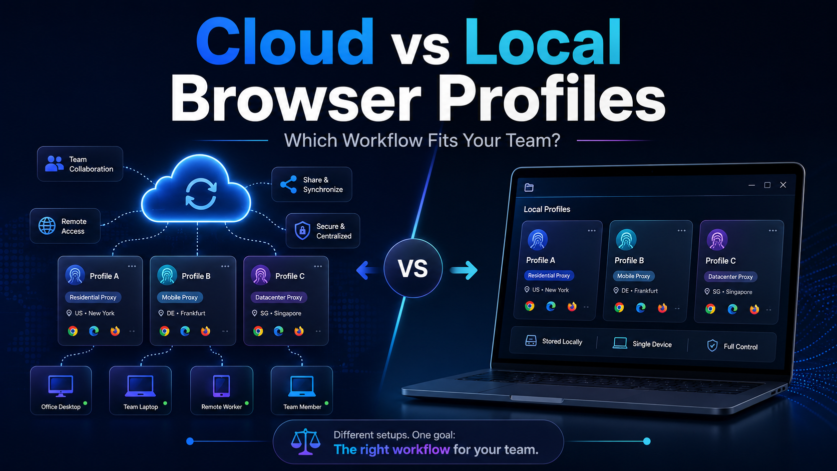 Cloud vs Local Browser Profiles: Which Workflow Fits Your Team?
